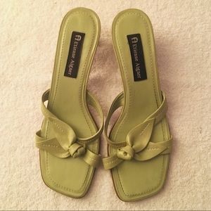 Etienne Aigner Kitten Sandals
